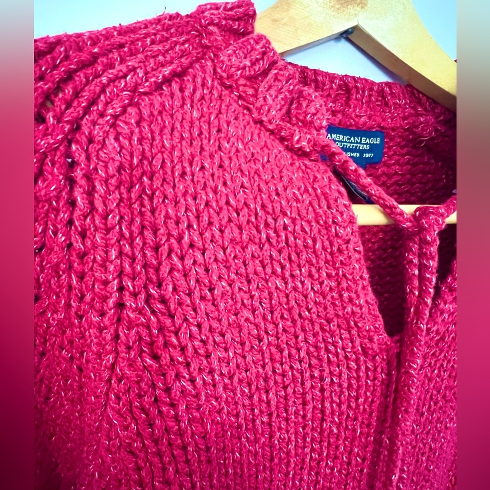 American 🦅 Chunky Knit sweater 🧶